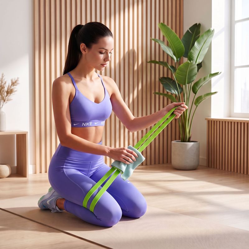 XTREXO Widerstandsband für Rehabilitation 0/5 TXO-B4Z068-OR grün 5