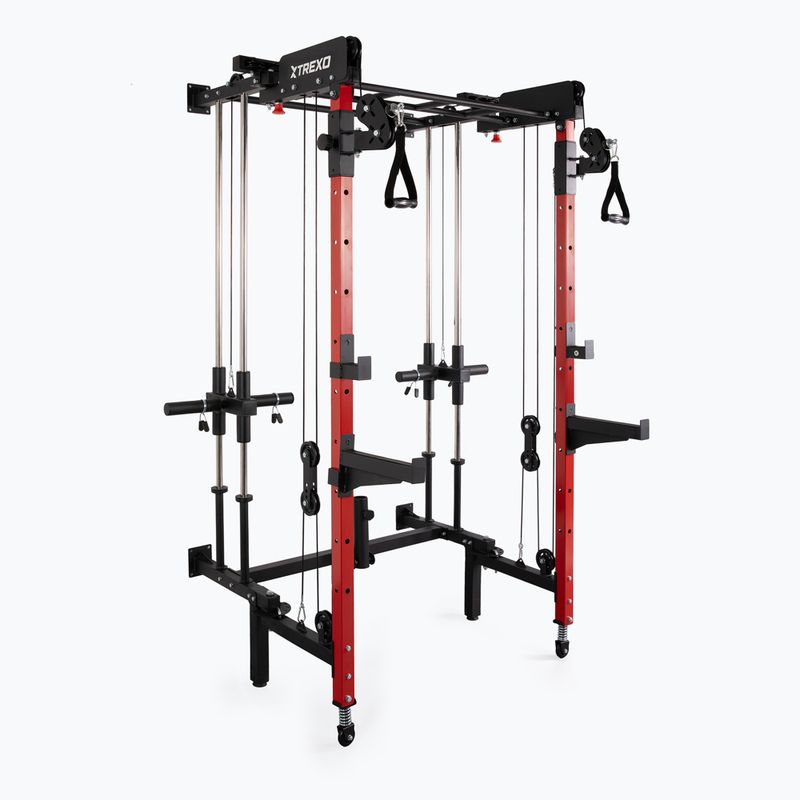 TREXO FusionRack Übungslift schwarz