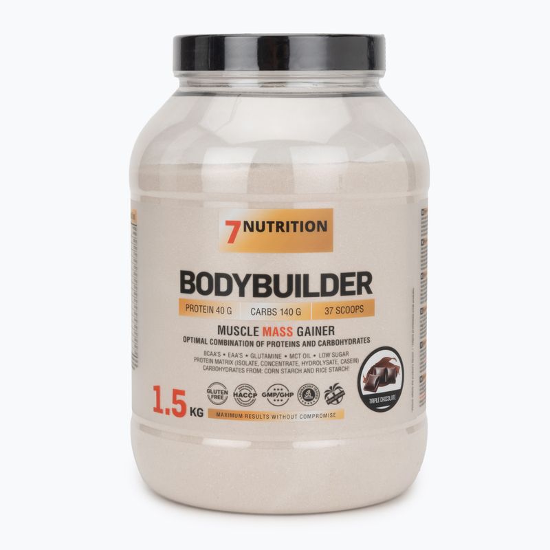 Masseaufbau-Präparat 7Nutrition Bodybuilder 1,5 kg triple choocolate