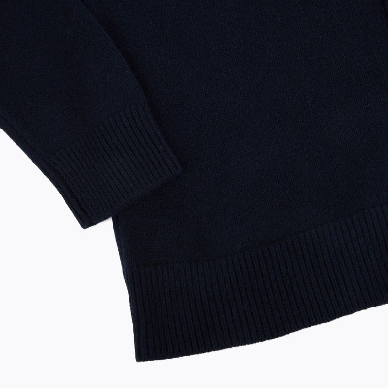 Herrenpullover Woolcano SWT1093 Granatrowy/Kremowy 6