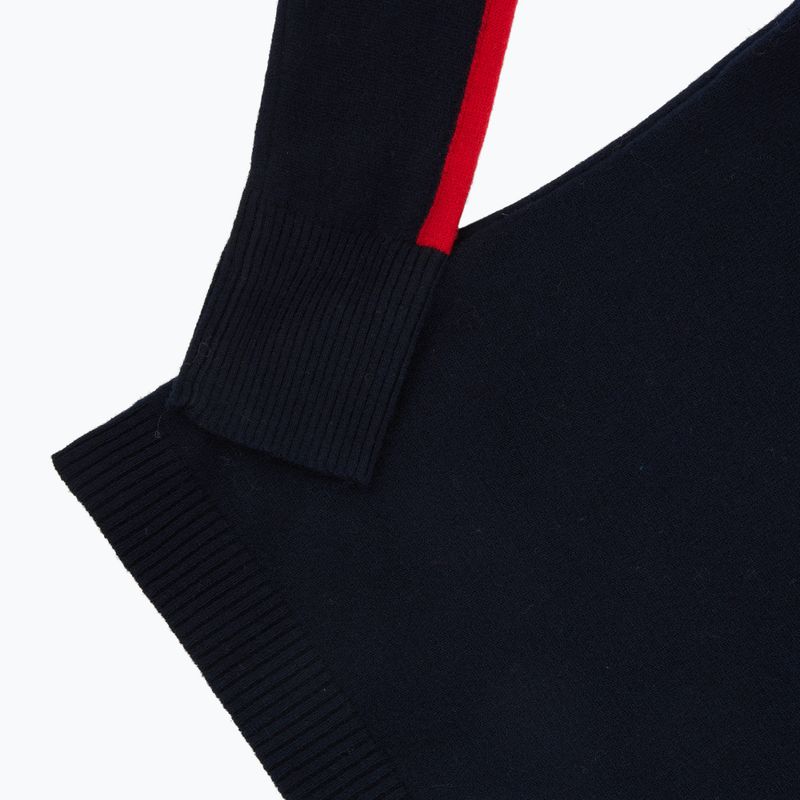 Damenpullover Woolcano SWT1094 Czarny/Kremowy/ Czerwony 6