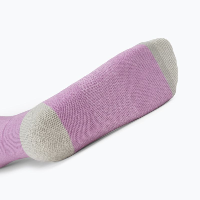 Damen Skisocken Woolcano SCK1096 Szary/Różowy 4