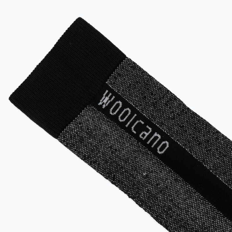 Herren-Skisocken Woolcano SCK1097 czarny/szary 3