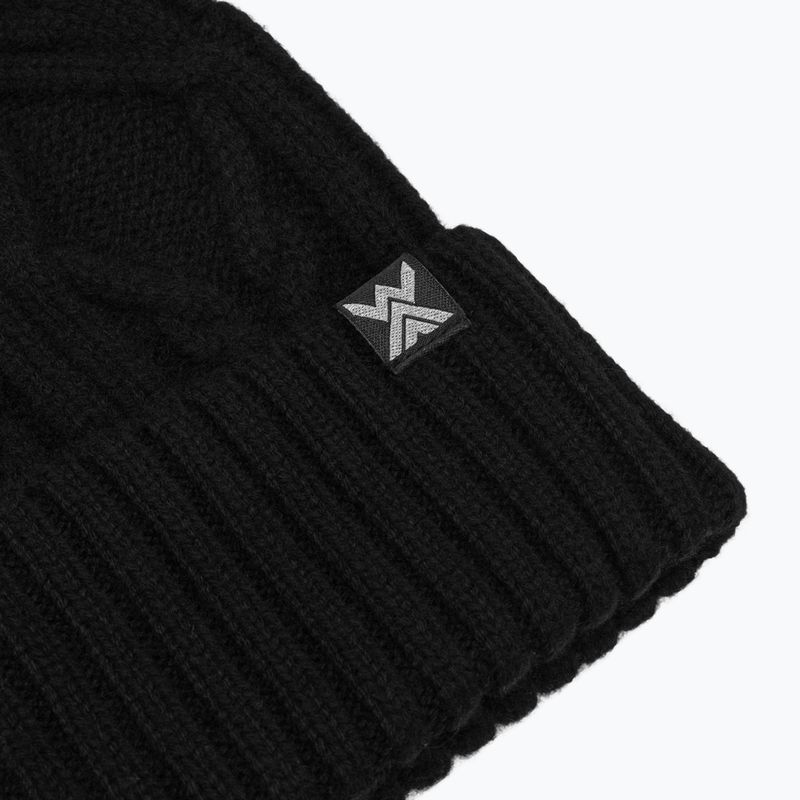 Damenmütze Woolcano HAT1100 Czarny 3