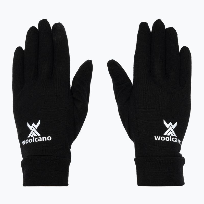 Kinderhandschuhe Woolcano GLV1105 Czarny 2
