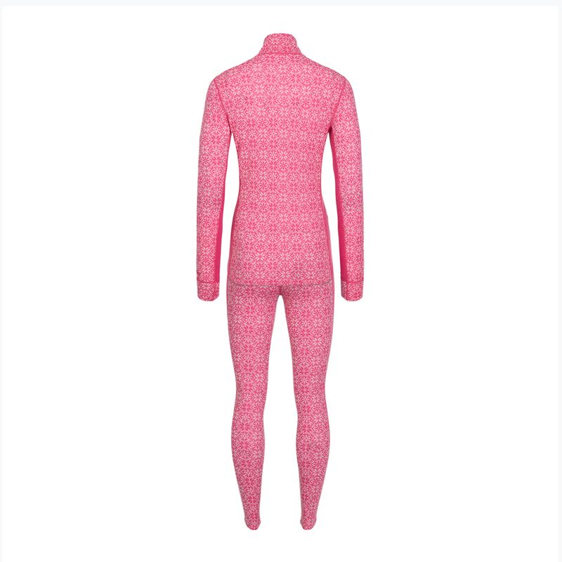 Damen-Set Funktionsunterwäsche Woolcano SET1121 Pink 2