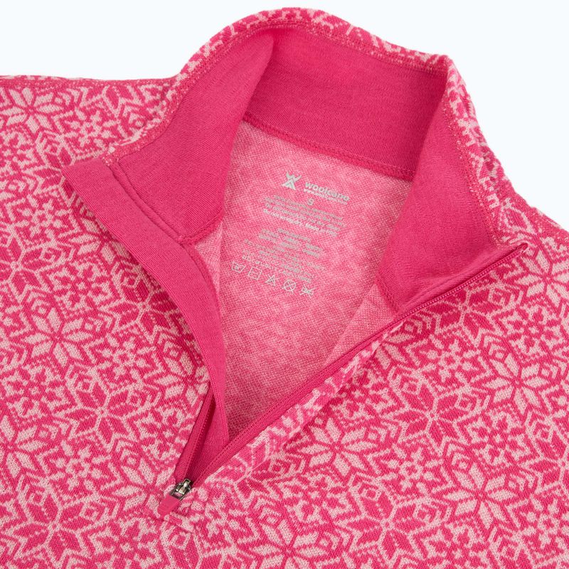 Damen-Set Funktionsunterwäsche Woolcano SET1121 Pink 6