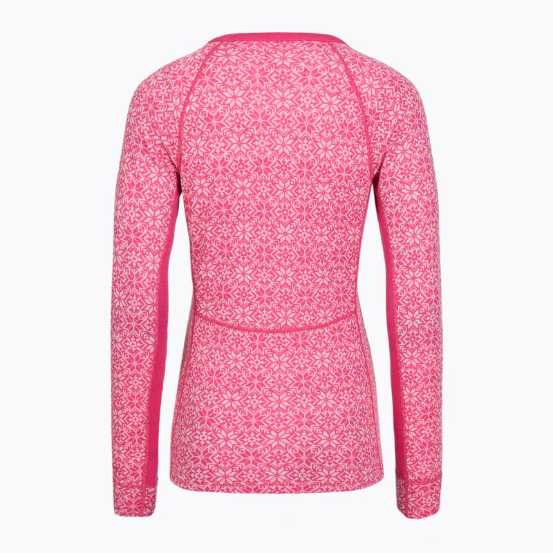 Damen-Set Funktionsunterwäsche Woolcano SET1109 Pink 4