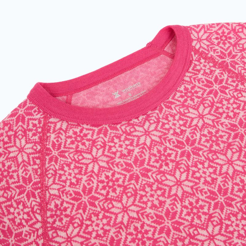 Damen-Set Funktionsunterwäsche Woolcano SET1109 Pink 6