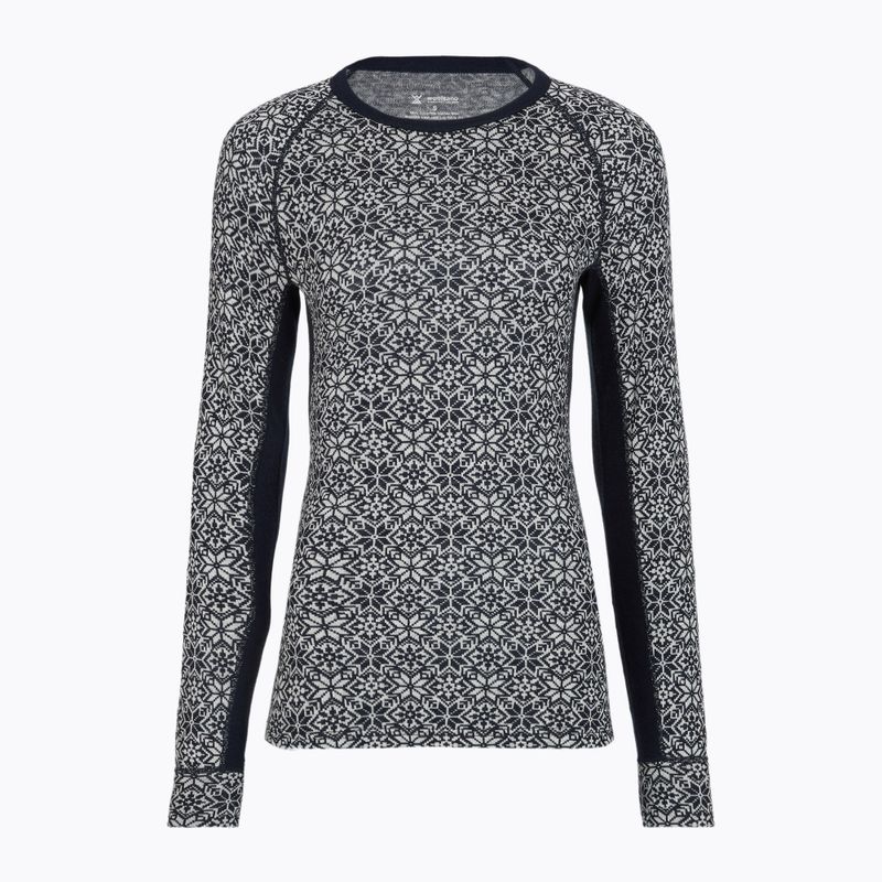 Damen-Set Funktionsunterwäsche Woolcano SET1109 Granatowy 3