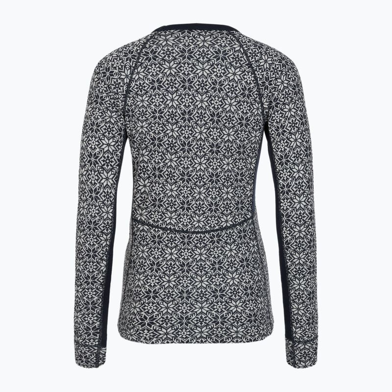 Damen-Set Funktionsunterwäsche Woolcano SET1109 Granatowy 4