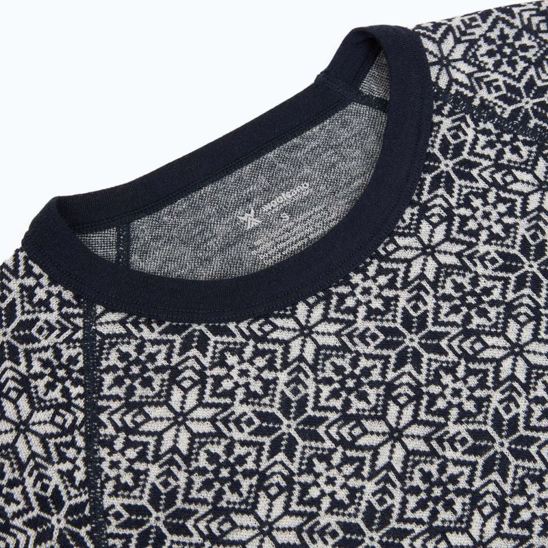 Damen-Set Funktionsunterwäsche Woolcano SET1109 Granatowy 6