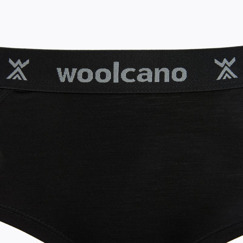 Damenboxershorts Woolcano SHT1110 Czarny 3
