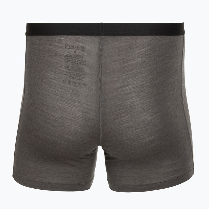 Herrenboxershorts Woolcano SHT1112 Szary 2