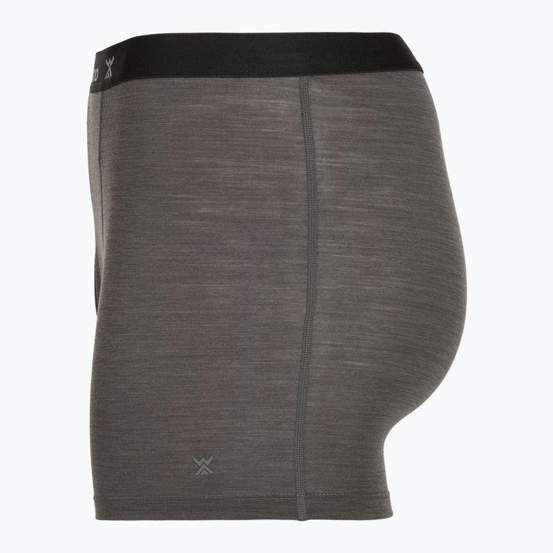 Herrenboxershorts Woolcano SHT1112 Szary 3