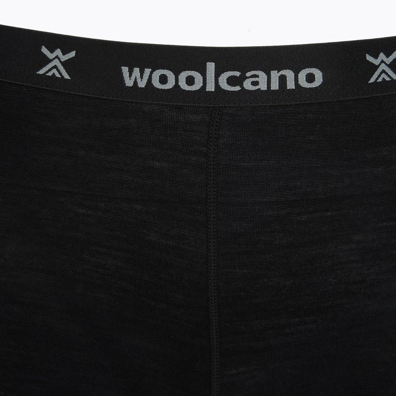 Herrenboxershorts Woolcano SHT1113 Czarny 3