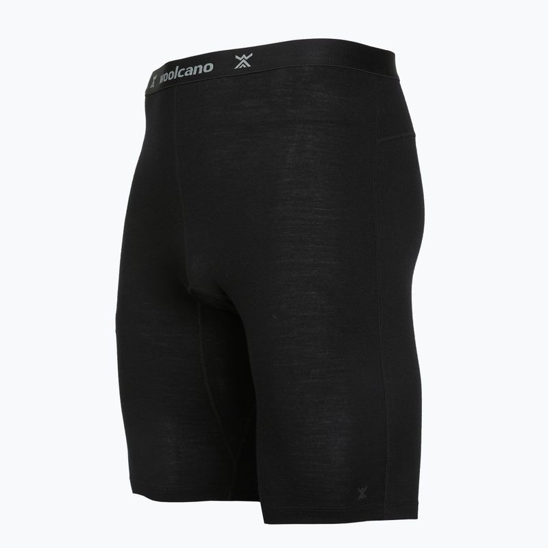 Herrenboxershorts Woolcano SHT1113 Czarny 4