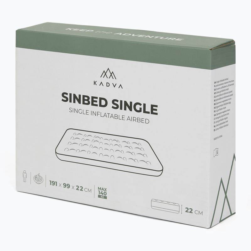 Aufblasbare Matratze KADVA Sinbed Single blau 8