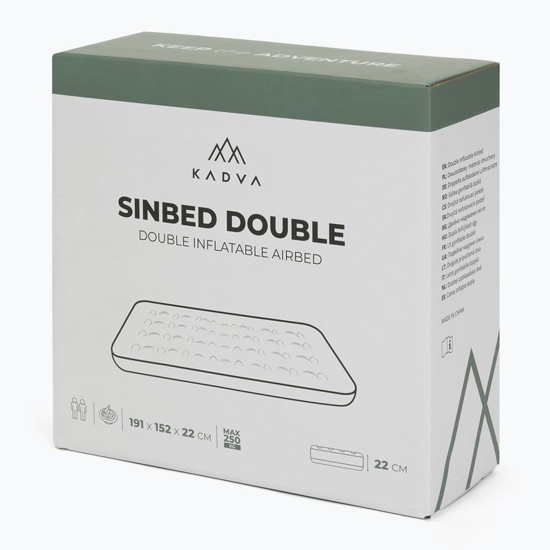 Aufblasbare Matratze KADVA Sinbed Double marineblau 8