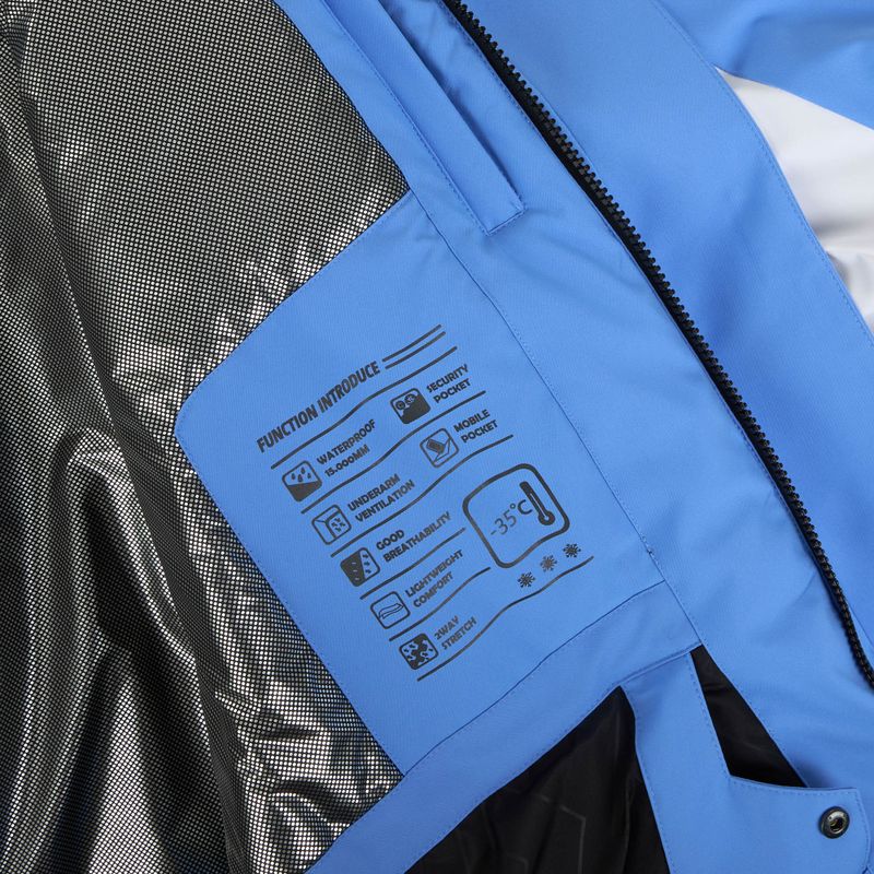 Herren-Skijacke DISUMER Peak JKT blue/white 12