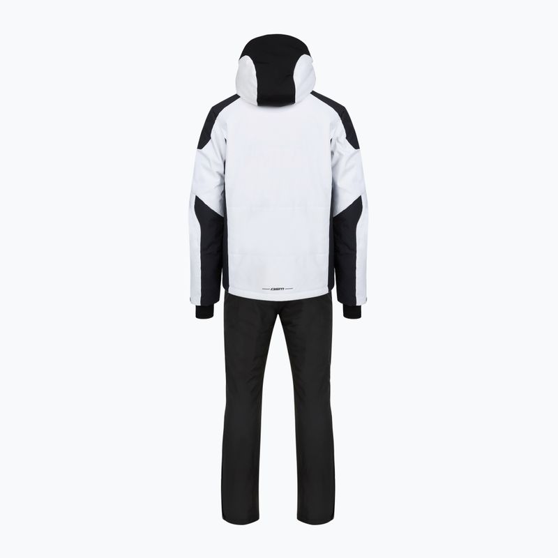 Skianzugset Herren DISUMER Pinnacle II Set white/black 2