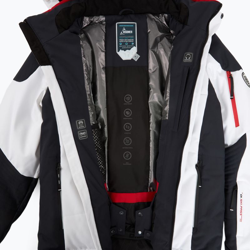 Skianzugset Herren DISUMER Pinnacle II Set white/black 13