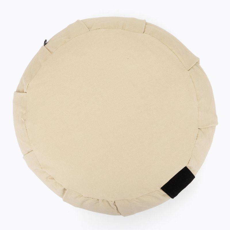 Meditationskissen mit Buchweizenschalen XTREXO Zafu Contempla beige 4