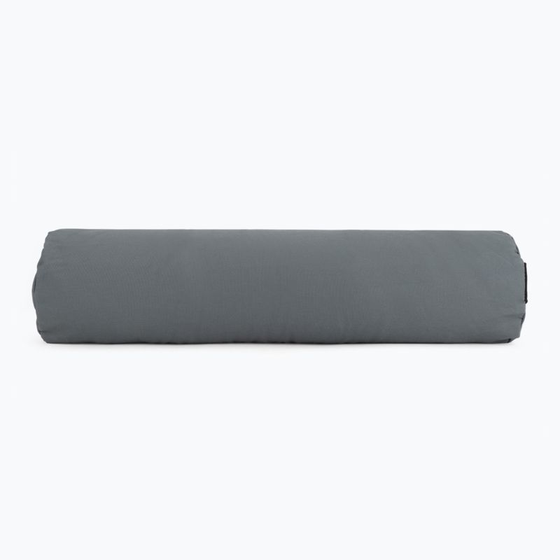 Bolster für Yoga mit Buchweizenschalen XTREXO Contempla grau 2