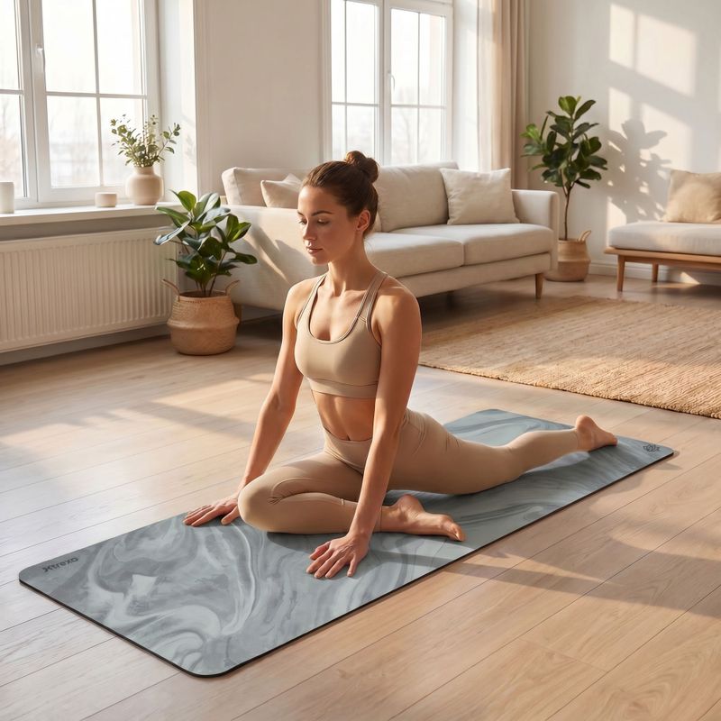 Yogamatte XTREXO Softea violett 8