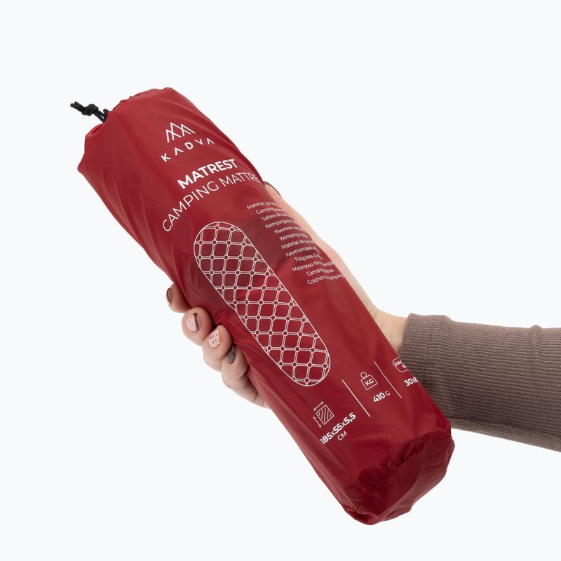 Campingmatratze KADVA Humis Rot 9