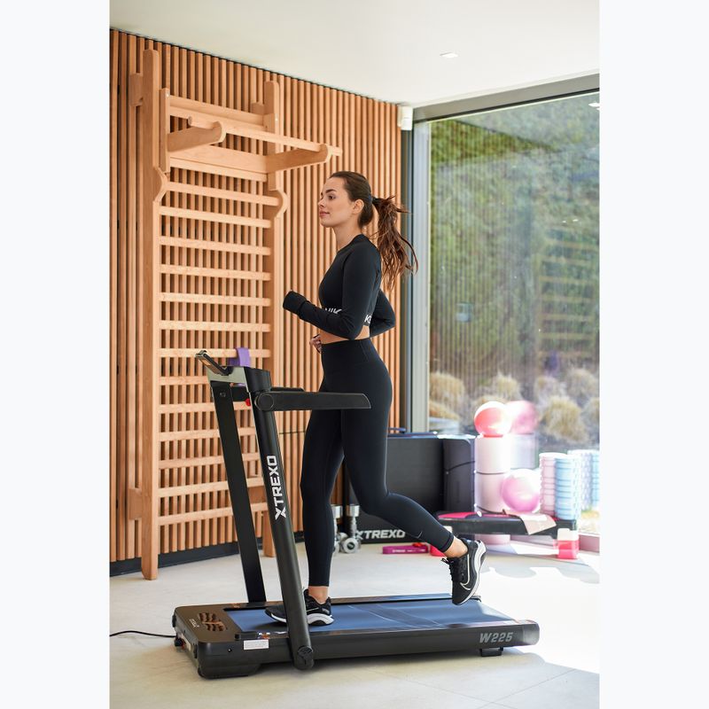 Elektrisches Laufband TREXO TXO-W225 Schwarz 8