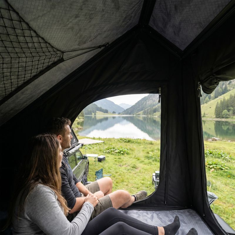 2-Personen Dachzelt Kadva Razor schwarz 24