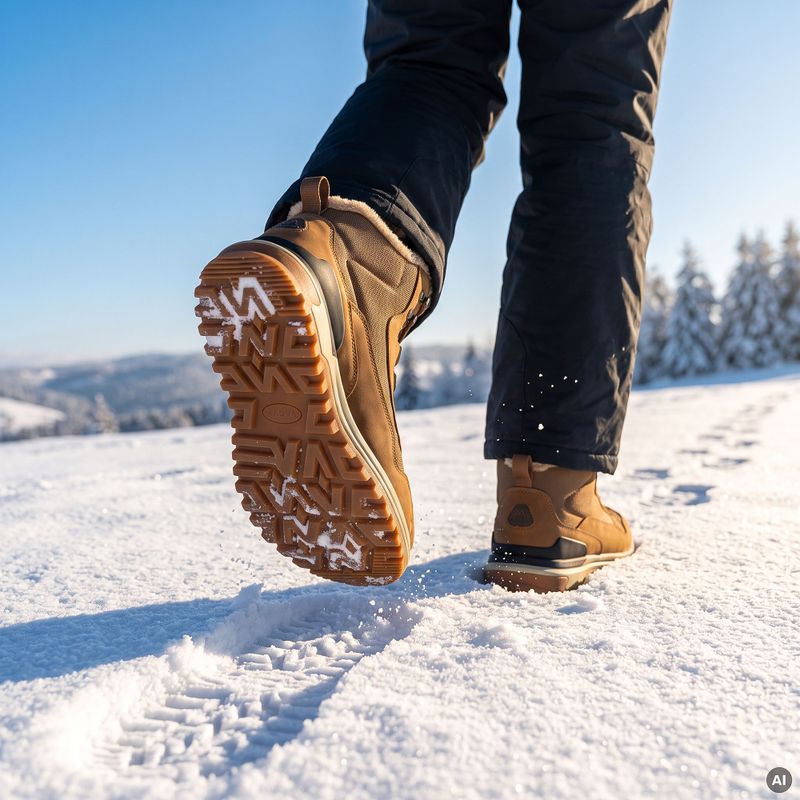Herren-Winterstiefel KADVA TANRIS MID WP Brown 8