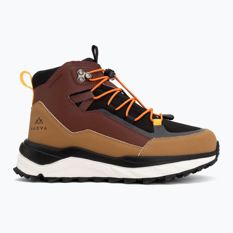 Kinder-Winterstiefel KADVA RUBYE MID WP Brażowy/Czarny/Pomarańczowy 2