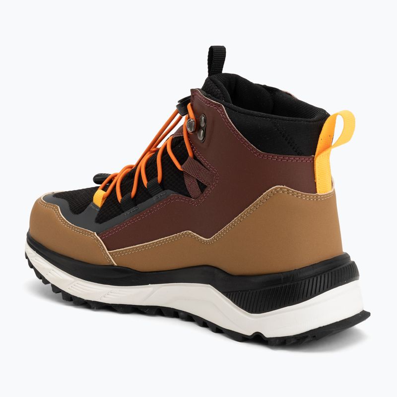 Kinder-Winterstiefel KADVA RUBYE MID WP Brażowy/Czarny/Pomarańczowy 3