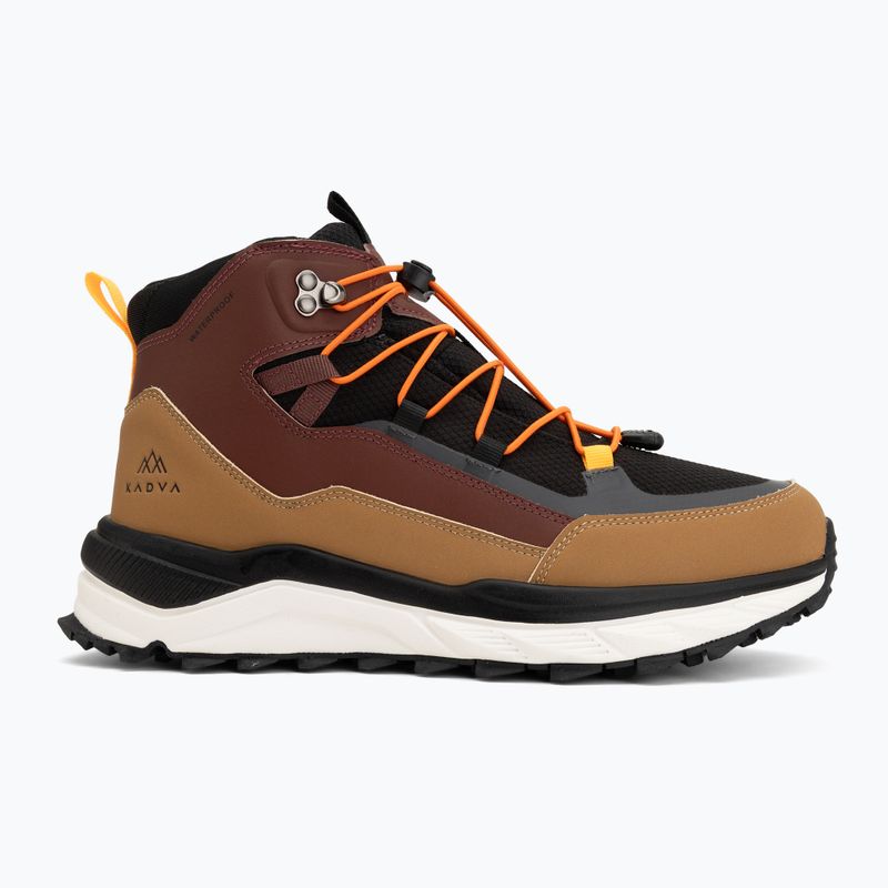 Herren-Winterstiefel KADVA RUBYE MID WP Brażowy/Czarny/Pomarańczowy 2