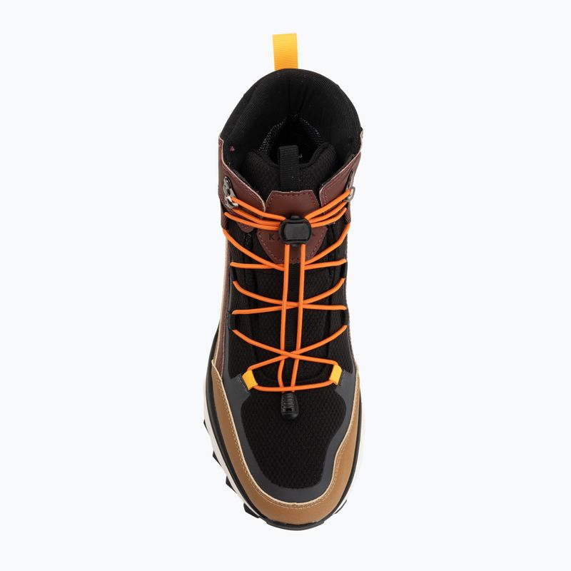 Herren-Winterstiefel KADVA RUBYE MID WP Brażowy/Czarny/Pomarańczowy 5