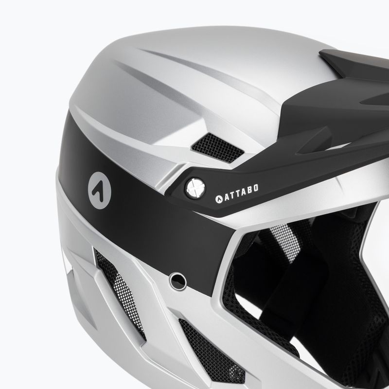 Fahrradhelm ATTABO State 1.0 full face silver 7