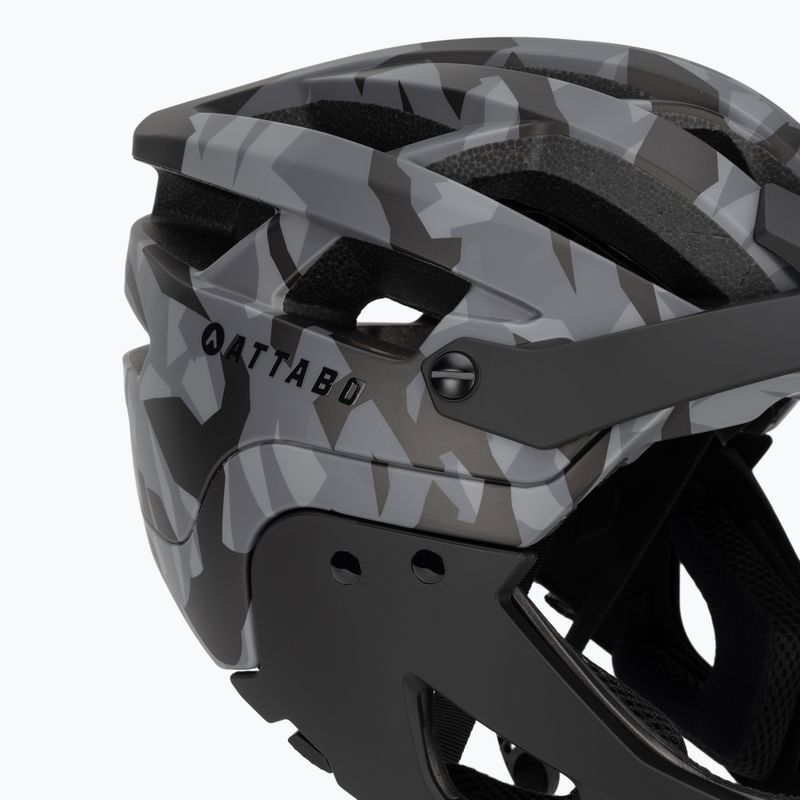 Fahrradhelm ATTABO  State 2.0 full face gray 10