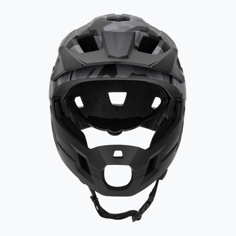 Kinderfahrradhelm ATTABO Predator full face gray 2