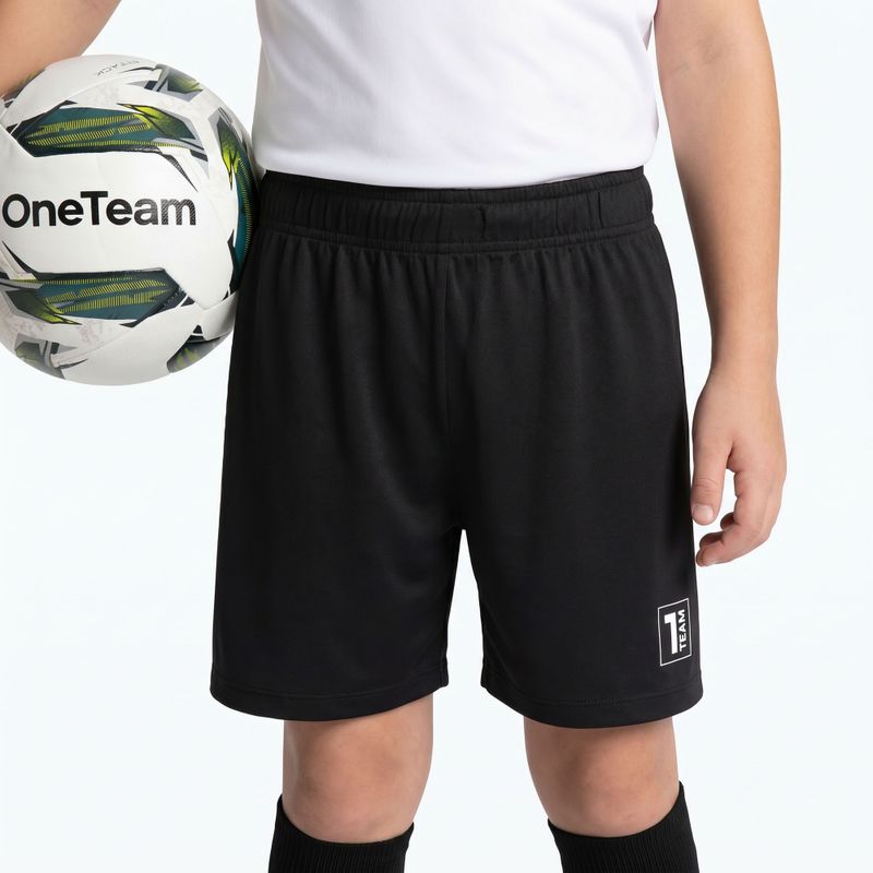 Kinder-Fußballset OneTeam Precision Set Trikot und Shorts weiß 4