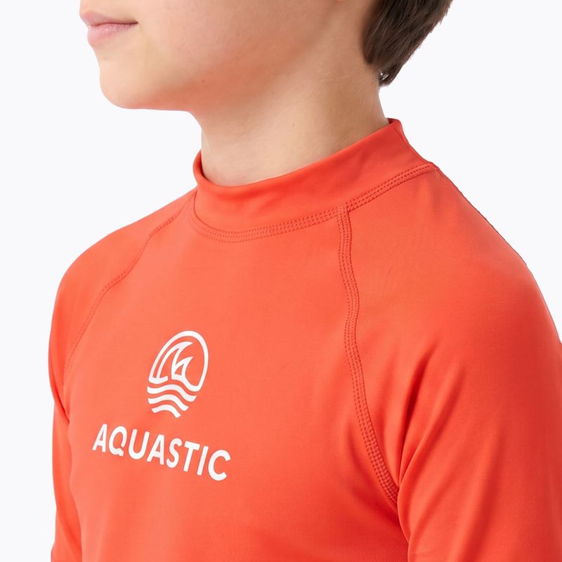 Kinder-Shirt AQUASTIC Rimos UV 50+ UPF orange 4
