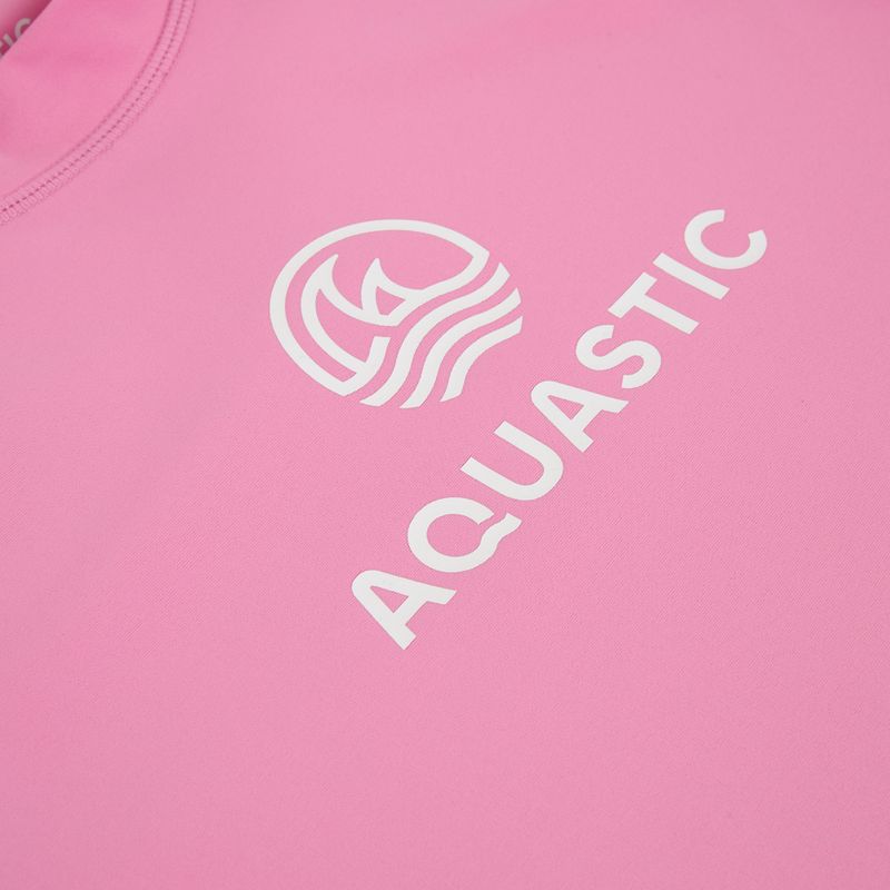 Kinder-Shirt AQUASTIC Rimos UV 50+ UPF pink 3