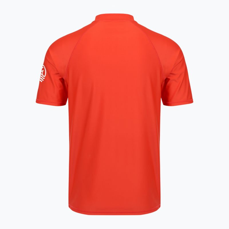 Herren-Shirt AQUASTIC Rimos UV 50+ UPF orange 2