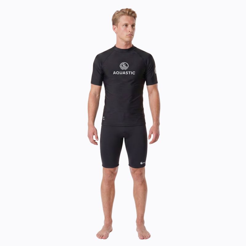 Herren-Shirt AQUASTIC Rimos UV 50+ UPF black 5