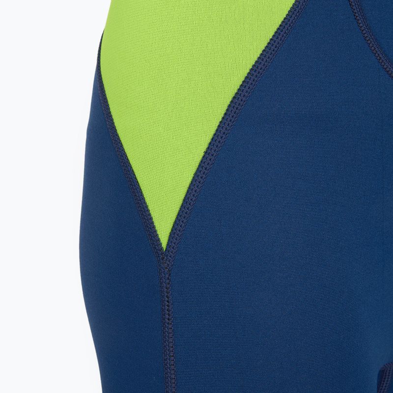 Kinder-Neoprenanzug AQUASTIC Wavey Jrb 2 mm grün/marineblau 7