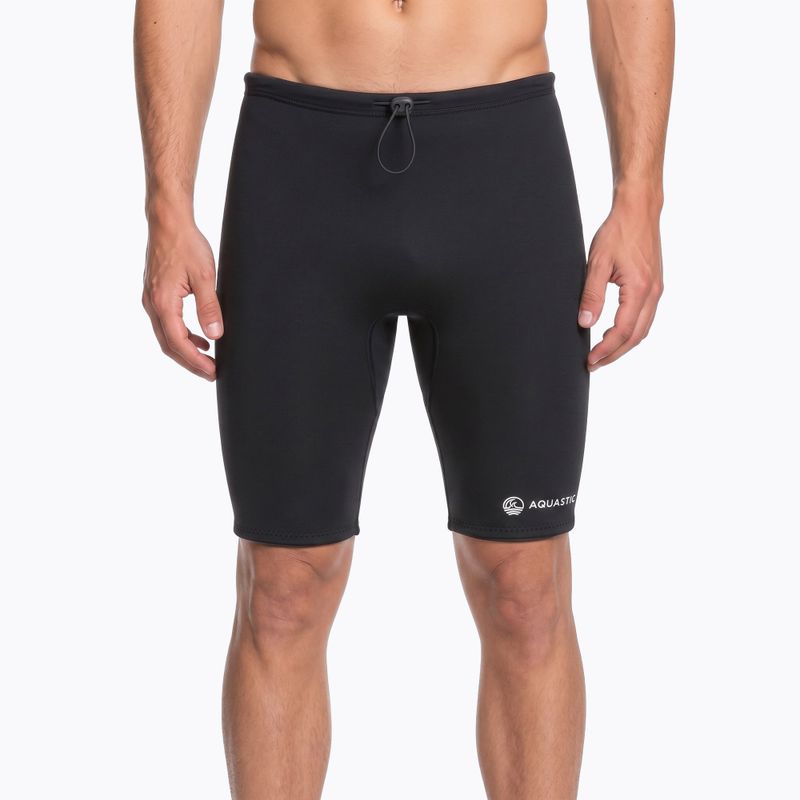 Neopren-Shorts für Herren AQUASTIC SeaFlex 2.0 mm schwarz 3