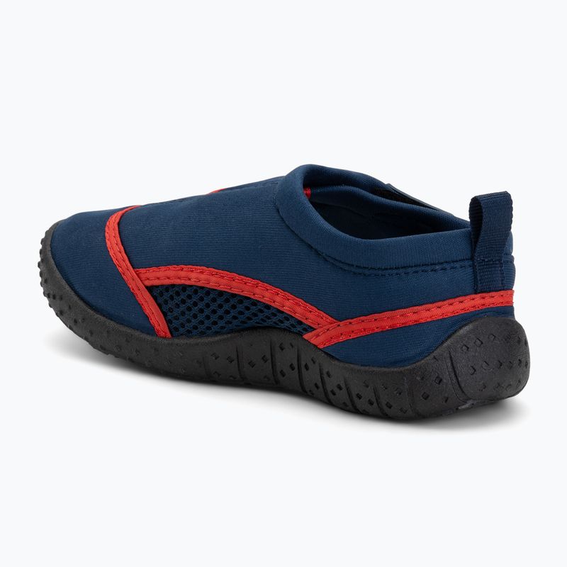 Kinder Wasserschuhe AQUASTIC Nino navy blue/red 3