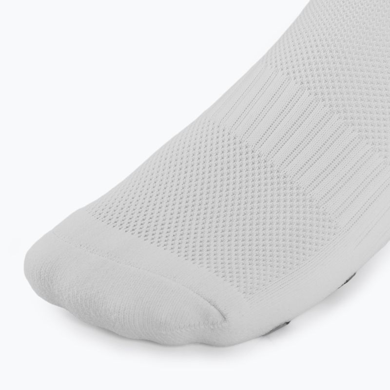 Kinder-Fußballsocken OneTeam Precision Grip non-slip 2-pack white 4