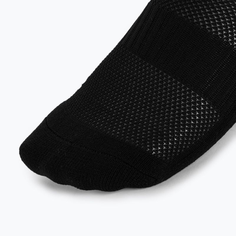 Kinder-Fußballsocken OneTeam Precision Grip non-slip 2-pack black 4
